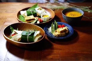 一早在餐盤中開出美麗的花園風景，簡易入門，蔬食也OK！